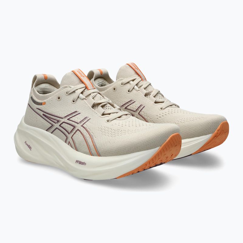 Дамски обувки за бягане ASICS Gel-Nimbus 26 oatmeal/faded orange 10