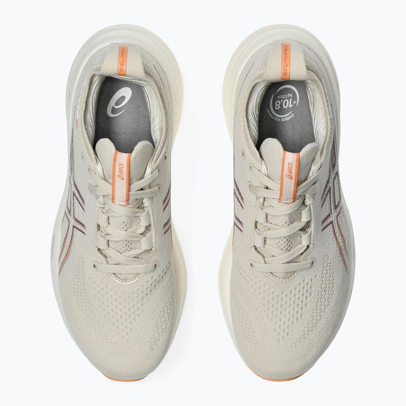 Дамски обувки за бягане ASICS Gel-Nimbus 26 oatmeal/faded orange 12