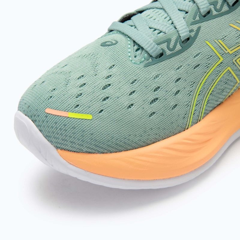 Дамски обувки за бягане ASICS Gel-Cumulus 26 Paris light celadon/safety yellow 7