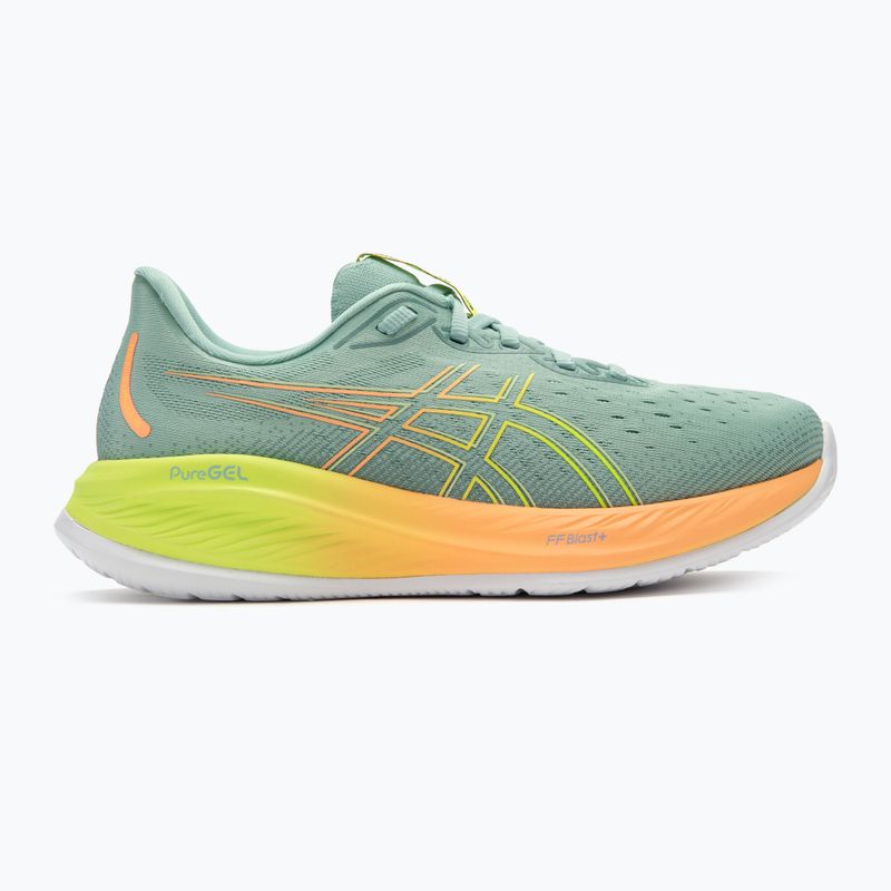 Мъжки обувки за бягане ASICS Gel-Cumulus 26 Paris light celadon/safety yellow 2