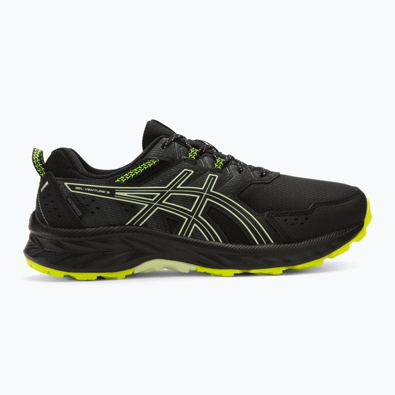 Мъжки обувки за бягане ASICS Gel-Venture 9 Waterproof black/cool matcha 3