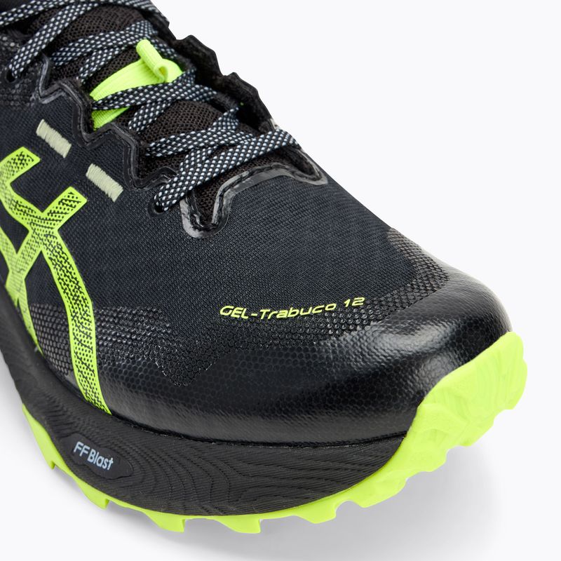 Мъжки обувки за бягане ASICS Gel-Trabuco 12 GTX black/safety yellow 7