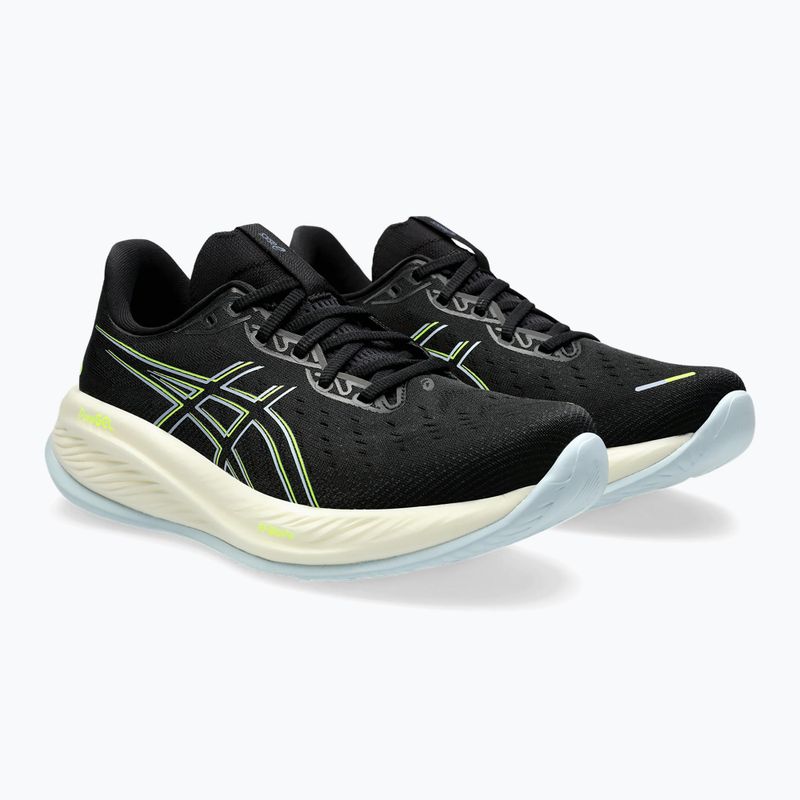 Мъжки обувки за бягане ASICS Gel-Cumulus 26 black/safety yellow 10