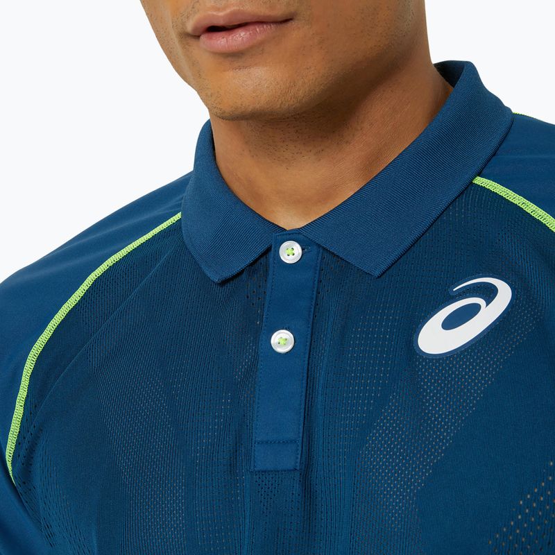 Мъжка поло тениска ASICS Match Actibreeze Polo mako blue 5