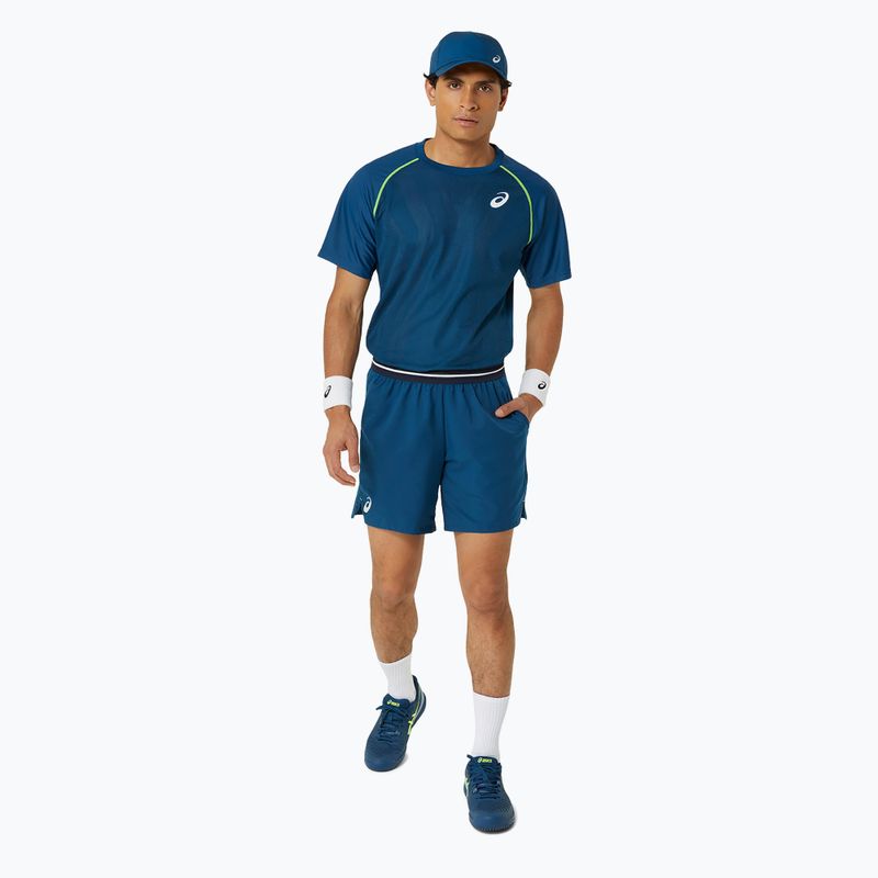 Мъжки тениска ASICS Match Actibreeze Top mako blue 2