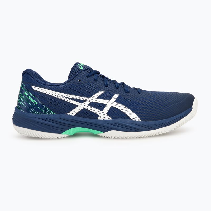 Мъжки обувки за тенис ASICS Gel-Game 9 Clay/OC blue expanse/white 2