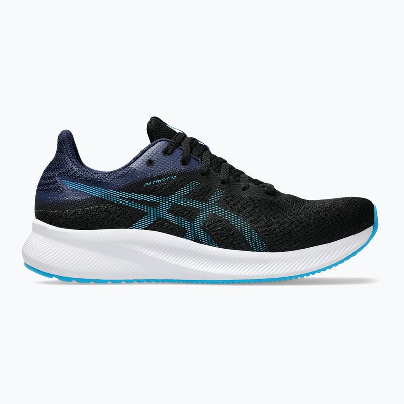 Мъжки обувки за бягане ASICS Patriot 13 black/digital aqua 8