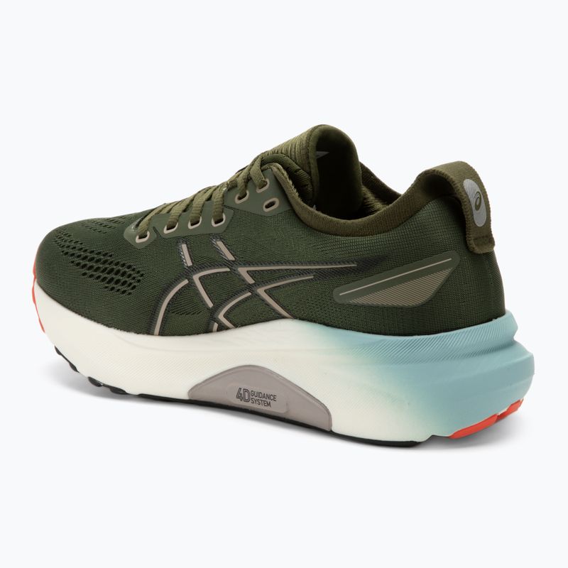 Мъжки обувки за бягане ASICS Gel-Kayano 31 smog green/ black 3