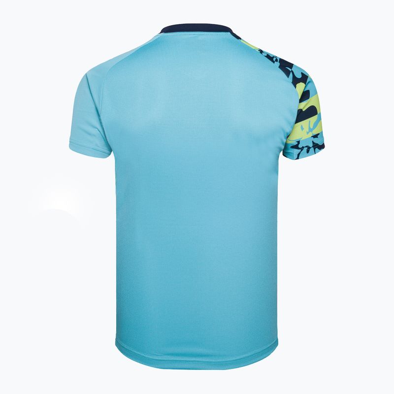Мъжка тениска за тенис YONEX Crew Neck синьо CPM105043NB 2