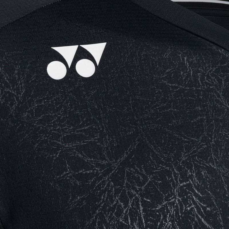 Мъжка тениска за тенис YONEX Crew Neck black CPM105183B 3