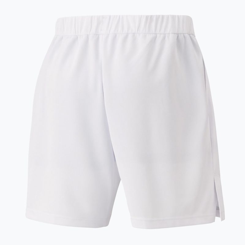 Детски шорти за тенис на YONEX, бели CSJ15138JEX3W 2