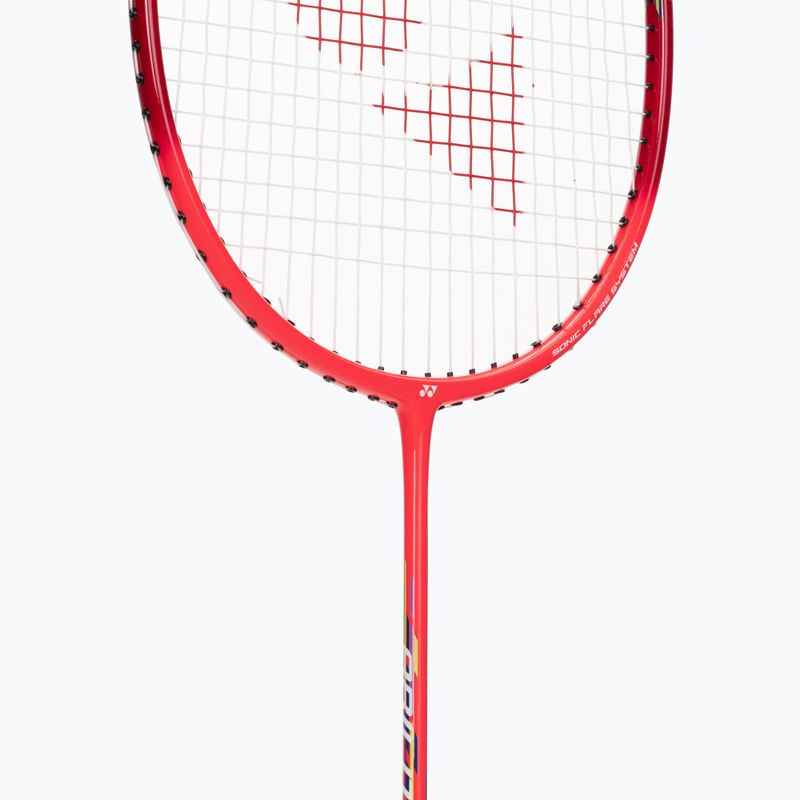 Ракета за бадминтон YONEX Nanoflare 001 Ability flash red 4