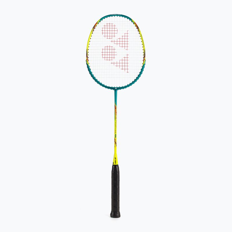 Ракета за бадминтон YONEX Nanoflare E13 синя/жълта BNFE13E3TY3UG5