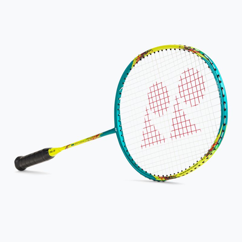 Ракета за бадминтон YONEX Nanoflare E13 синя/жълта BNFE13E3TY3UG5 2
