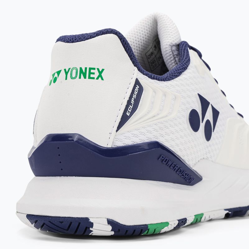 Дамски обувки за тенис YONEX Power Cushion Eclipson 4 white/aloe 9