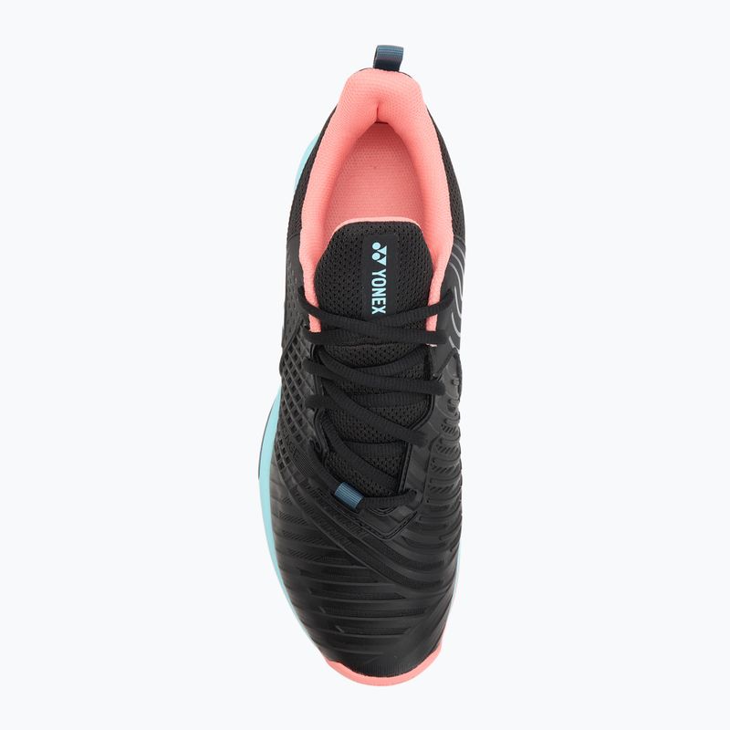 Мъжки обувки за тенис YONEX Sonicage 3 CL black/sky blue 5