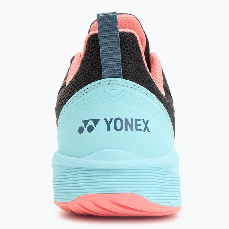 Мъжки обувки за тенис YONEX Sonicage 3 CL black/sky blue 6