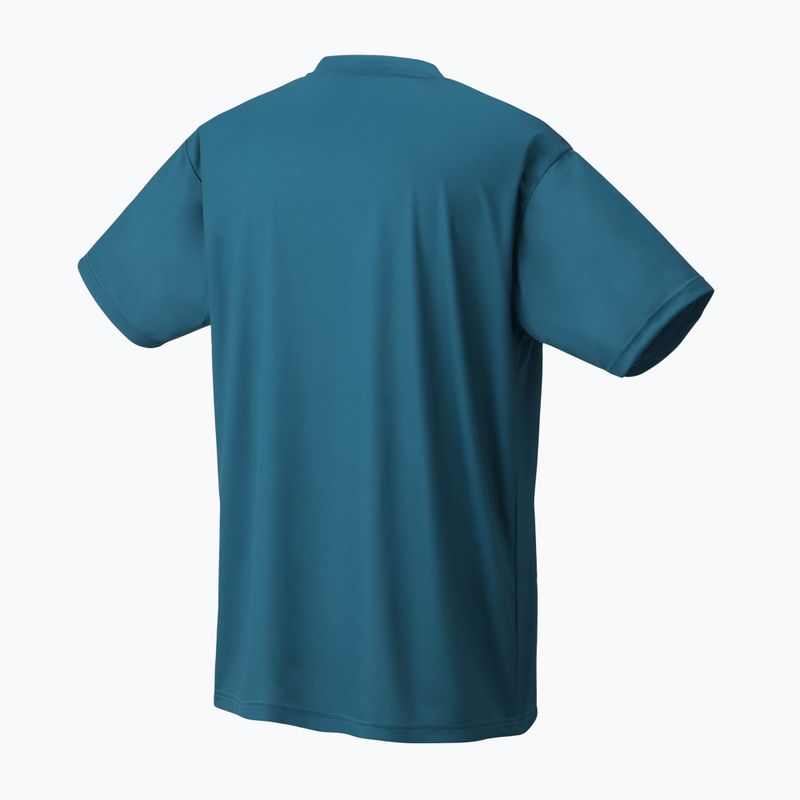 Мъжка тениска за тенис YONEX 0045 Practice blue green 2