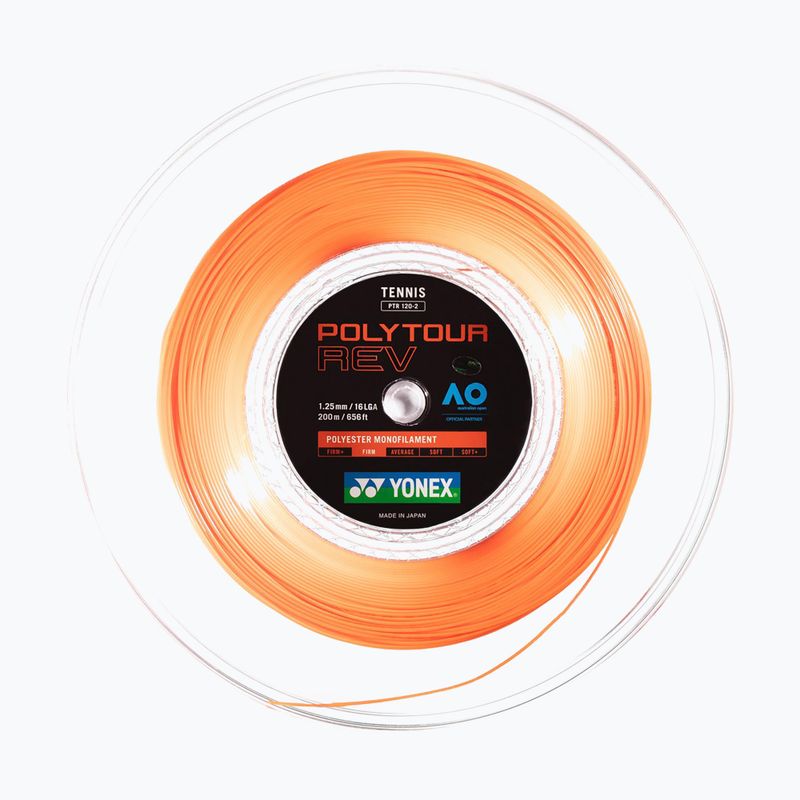 Тенис струна YONEX Poly Tour Rev 125 Комплект 12 м мента