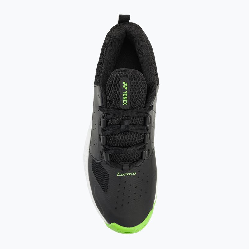 Мъжки обувки за тенис YONEX Lumio 4 black/lime green 6