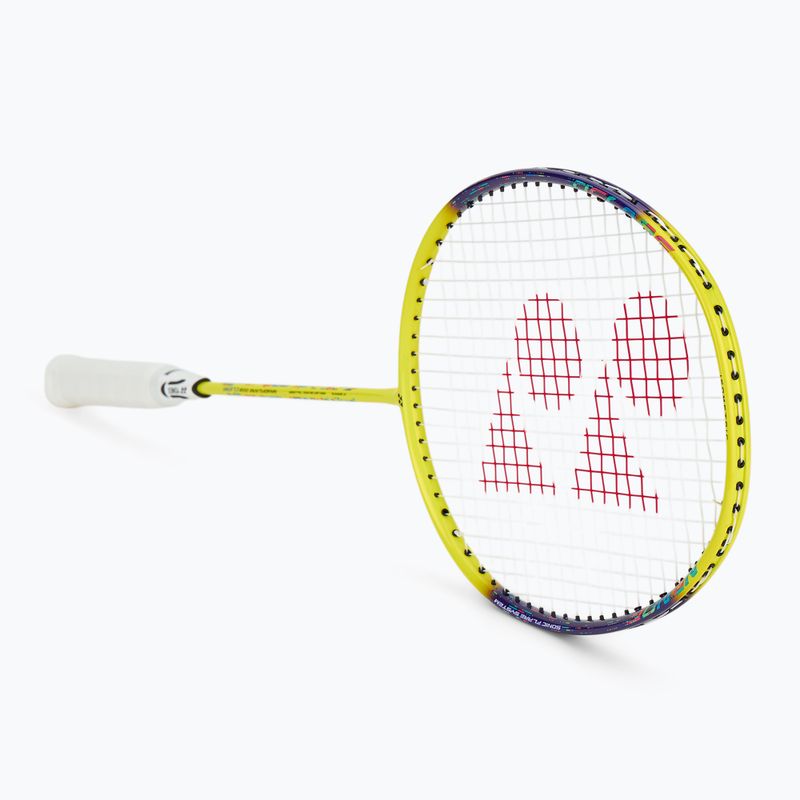 Ракета за бадминтон YONEX Nanoflare 002 Clear 2025 white/yellow 2