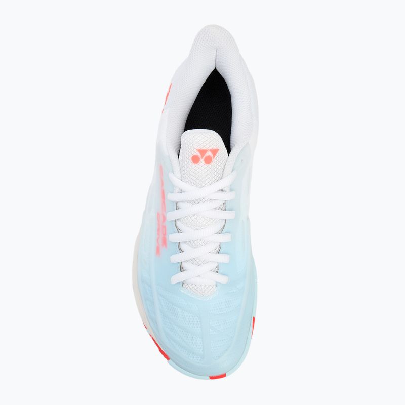 Дамски обувки YONEX Cascade Drive 2 white/water blue 5