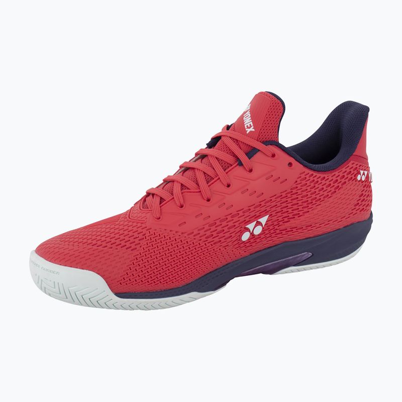 Мъжки обувки за тенис YONEX Power Cushion Ad-Accel sunsed red 2