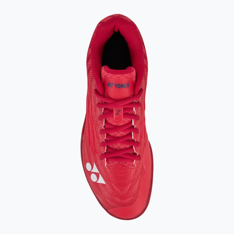 Мъжки обувки за бадминтон YONEX Aerus Z2 ruby red 5