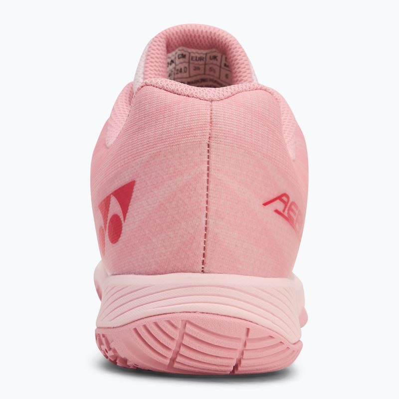 Дамски обувки за бадминтон YONEX Aerus Z2 light pink 6