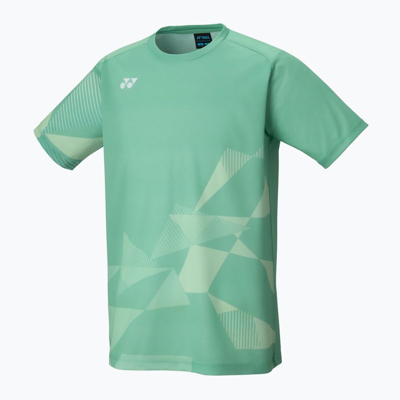 Мъжка тениска за тенис YONEX 16744 Practice clear mint