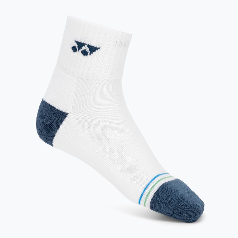 Чорапи YONEX 19236 Quarter 3 чифта navy/white/green 4