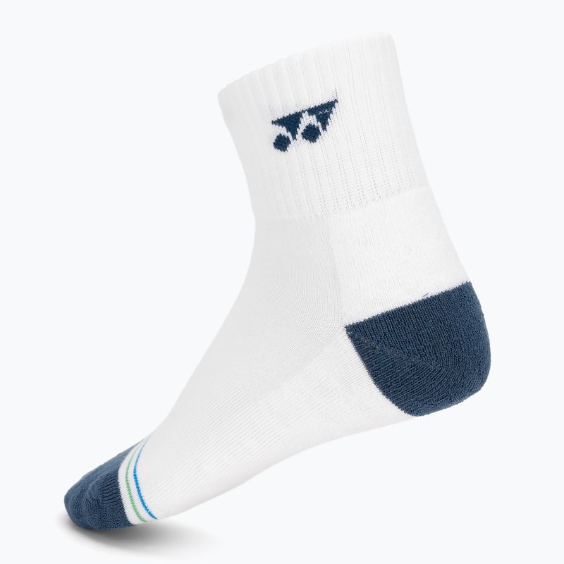 Чорапи YONEX 19236 Quarter 3 чифта navy/white/green 5