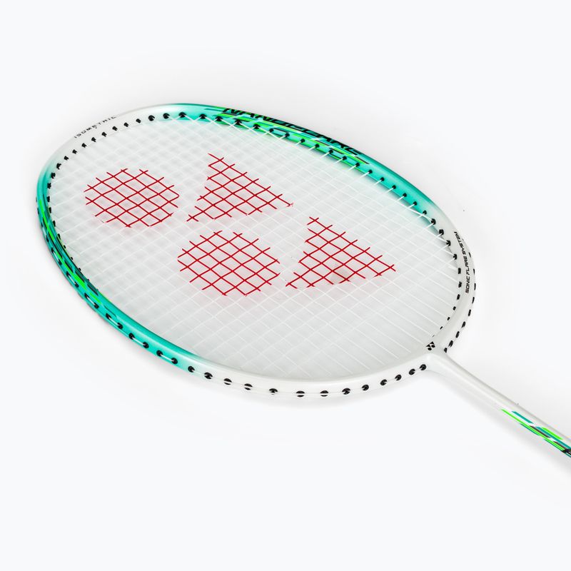 Ракета за бадминтон YONEX Nanoflare 001 Feel 2025 white/ mint 5