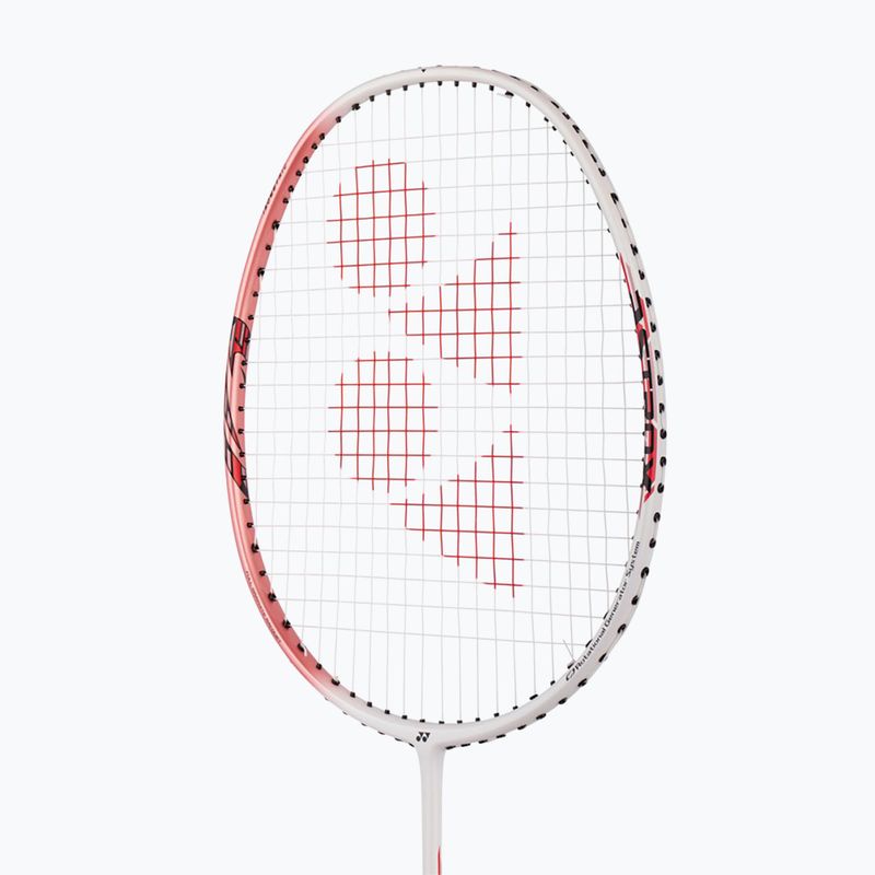 Ракета за бадминтон YONEX Astrox 01 Ability 2025 white/ pink 3