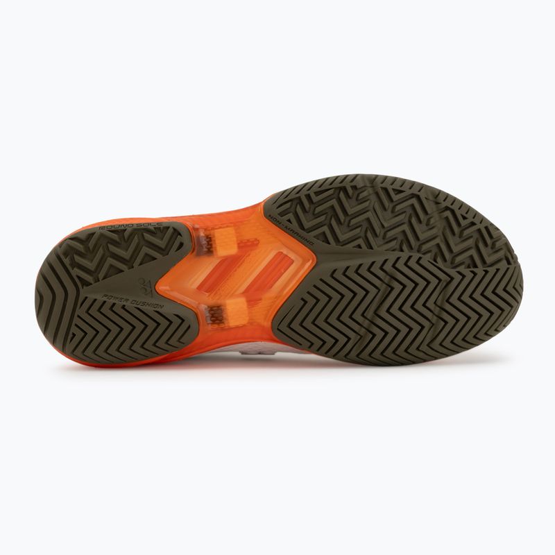 Дамски обувки за тенис YONEX Power Cushion Ad-Accel white/orange 4