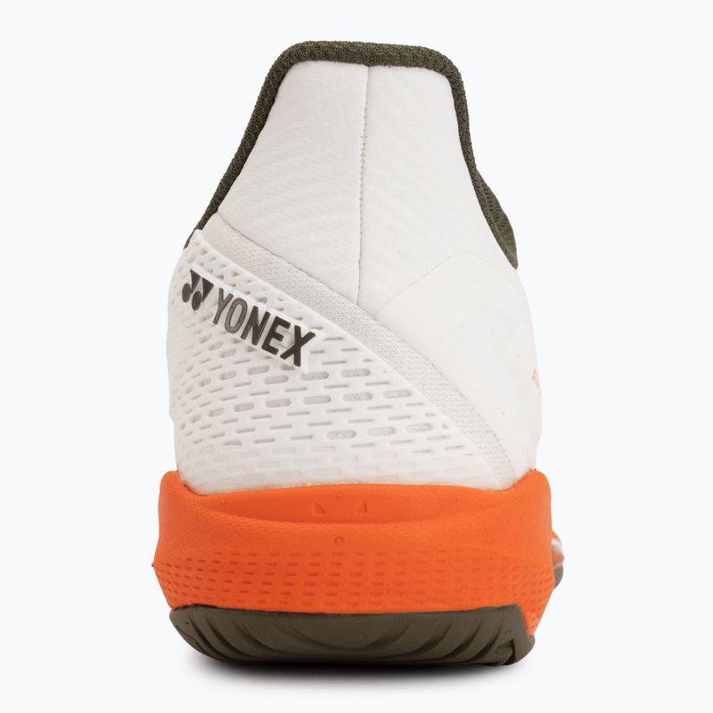 Дамски обувки за тенис YONEX Power Cushion Ad-Accel white/orange 6