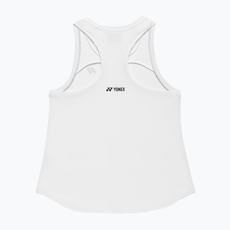 Дамска тениска/фланелка за тенис YONEX 16853 Practice Tank W white 2
