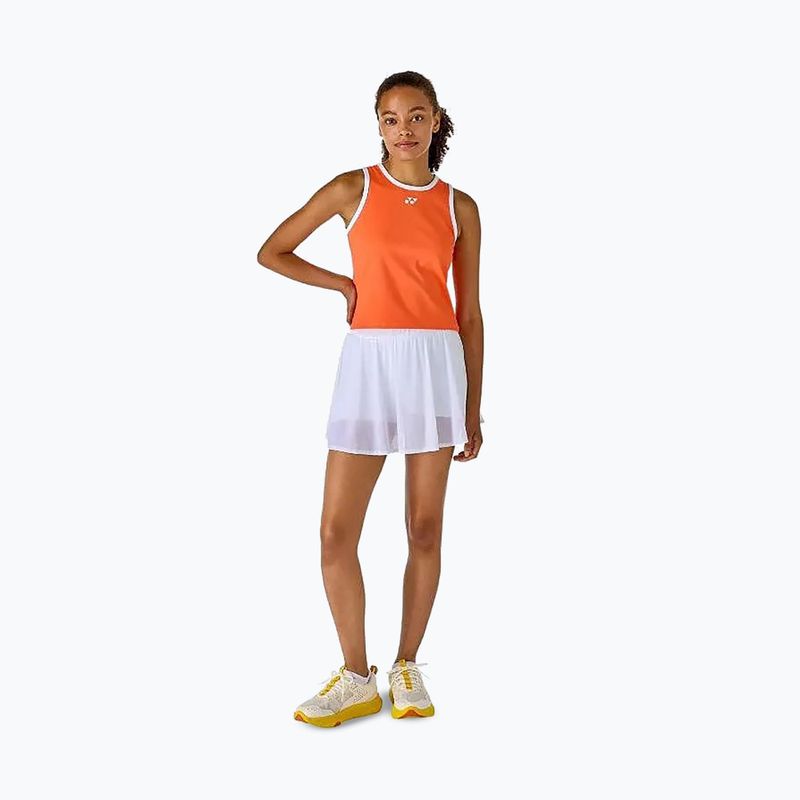 Дамска тениска/фланелка за тенис YONEX 16852 Practice In cyber orange 2