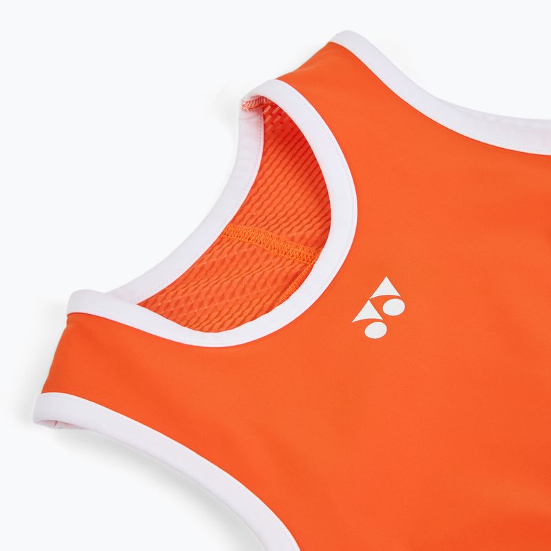 Дамска тениска/фланелка за тенис YONEX 16852 Practice In cyber orange 5