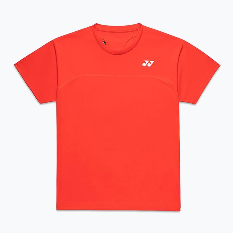 Мъжка тениска/фланелка за тенис YONEX 10728 Crew Neck cyber orange 3