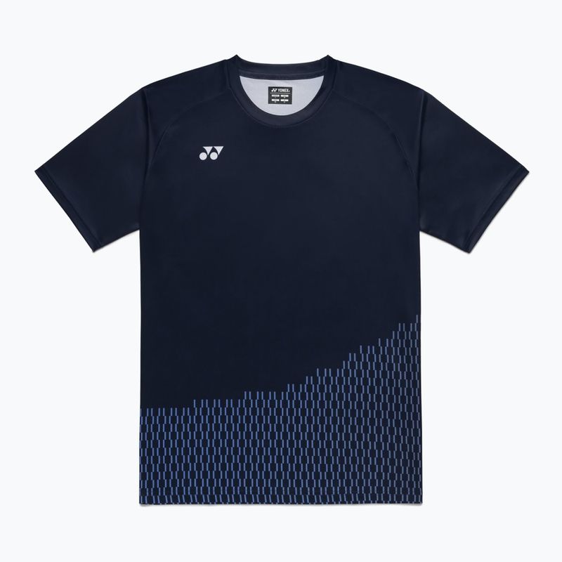 Мъжка тениска/фланелка за тенис YONEX 16863 Practice dark navy 3