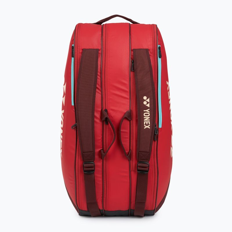 Тенис чанта YONEX 42529 Team Racquet Bag 9 pcs ruby red 6