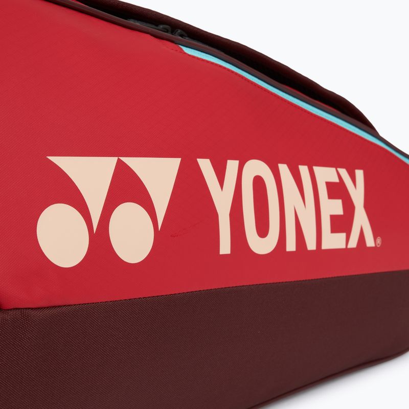 Тенис чанта YONEX 42529 Team Racquet Bag 9 pcs ruby red 7