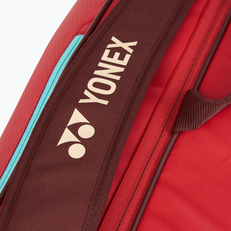 Тенис чанта YONEX 42529 Team Racquet Bag 9 pcs ruby red 9