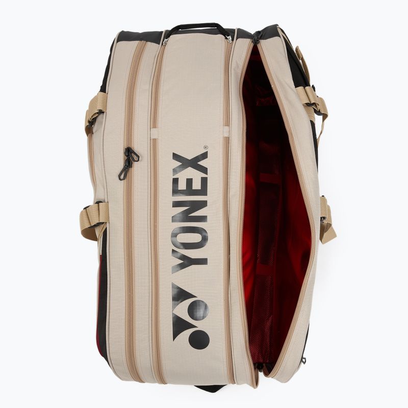 Тенис чанта YONEX 72629 Gearlogic Racket Bag 9 бр. beige 11