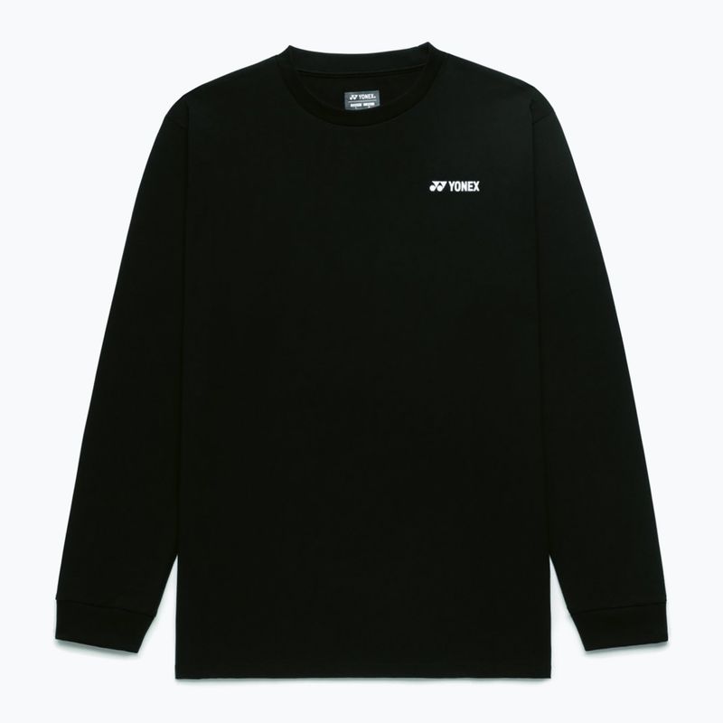 Мъжка тениска с дълъг ръкав за тенис YONEX 16879 Practice black 3