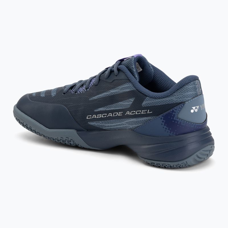Дамски обувки за бадминтон YONEX Cascade Accel 2 Wide purple 3