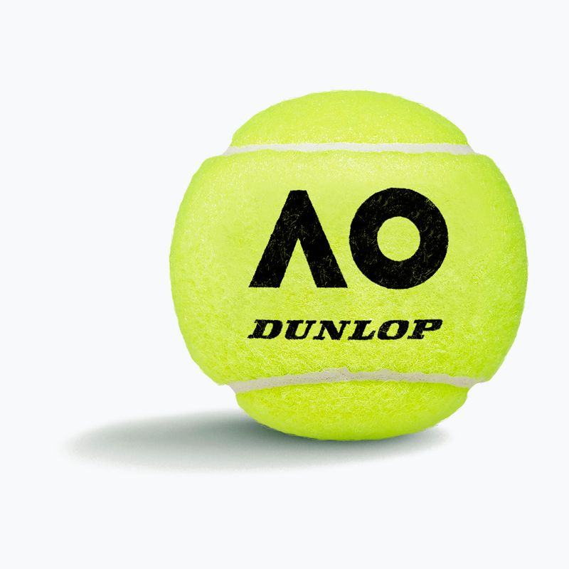 Dunlop Australian Open 4B топки за тенис 4 бр. зелени. 2