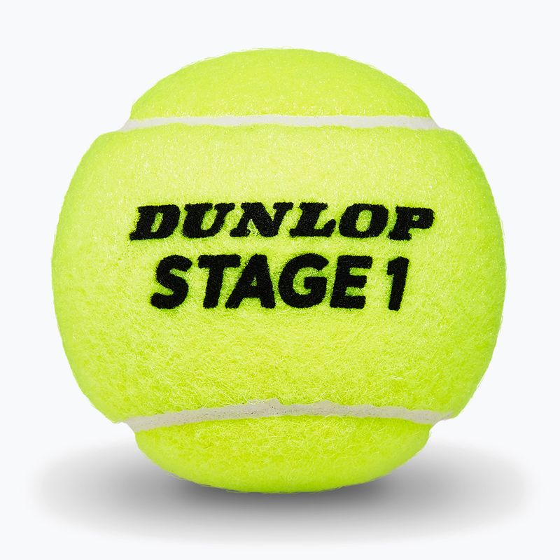 Тенис топки Dunlop Stage 1 3 pack green 3