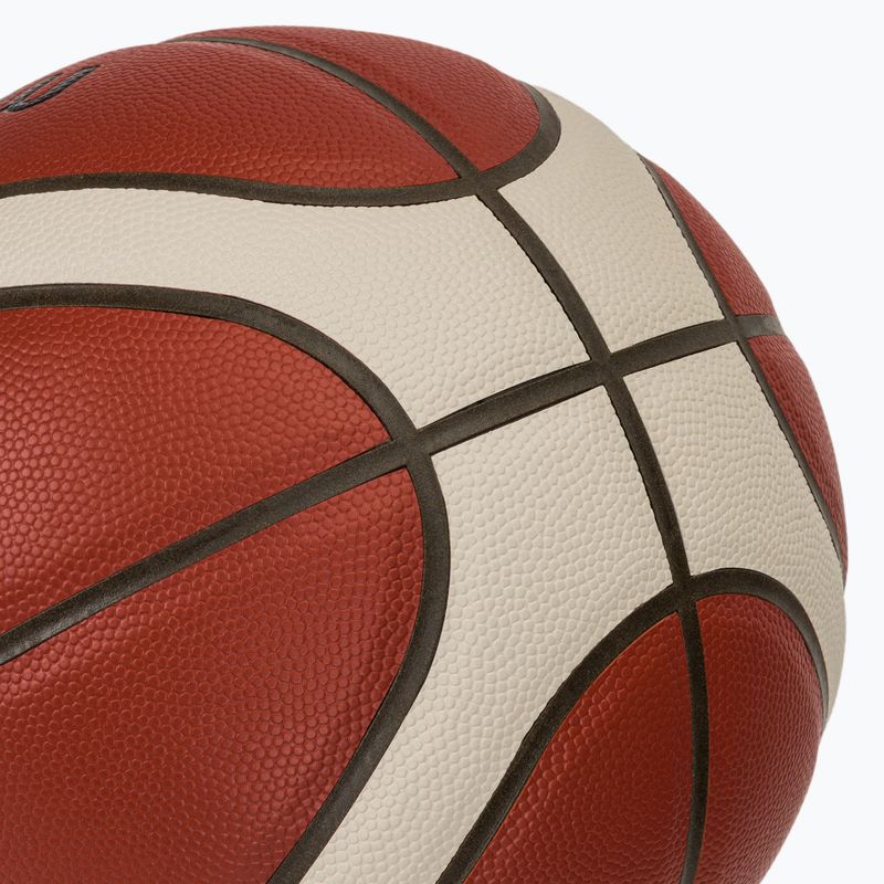 Баскетболна топка Molten basketball B7G4550 FIBA brown размер 7 4